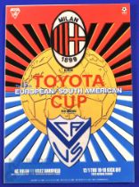1994 European/South American Cup final in Tokyo, AC Milan v Velez Sarsfield match programme;