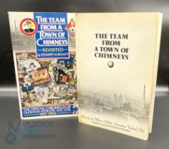 Football paperback book - The Team from a Town of Chimneys Oldham Athletic 1st Edition, together