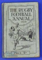 1923-4 Rugby Football Annual: The popular but quite scarce early issue of the long-running, compact,