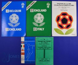 UEFA International Football Championship match programmes 1968 (August), Italy/USSR/Yugoslavia/