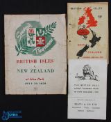 1950 British and I Lions Rugby Programmes (3): Much sought after, the issues for the second and