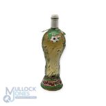 1990 FIFA Italia World Cup Bottle of Trentio Chardonnay Vino del Mondiale, the bottle is in the