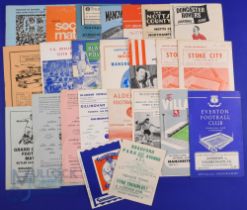 Collection of football programmes 1956/57 Doncaster Rovers v Lincoln City, 1959/60 Notts. County v