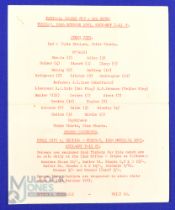 1963/64 Scarce FLC 3rd round autographed Stoke City v Bolton Wanderers single card match programme