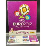 Panini UEFA Euro 2012 Poland-Ukraine European Championship Sticker Album Complete (Scores have not