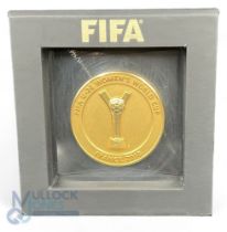 FIFA 2018 U-20 Women's World Cup Winner's Medal France 2018 in presentation display case