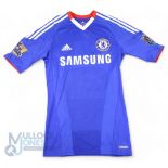 2010/11 Salomon Kalou No 21 Chelsea match issue home football shirt with Championship winning 2009/