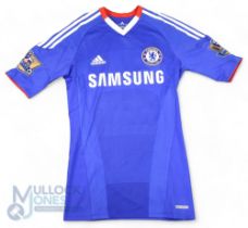 2010/11 Salomon Kalou No 21 Chelsea match issue home football shirt with Championship winning 2009/