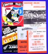 1977 British and I Lions Rugby Programmes (5): v NZ Juniors, Auckland, Counties-Thames Valley, N