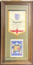 International Match Pennant FIFA World Cup Finals France 10th June to 12th July 1998 signed by 25 of