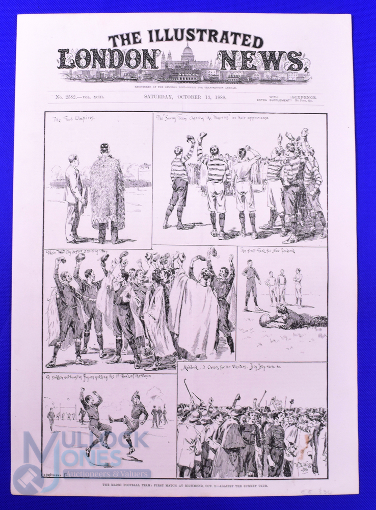 1874 on, Vintage Rugby Prints from English Periodicals (6): Lovely selection inc some of the largest - Image 3 of 6