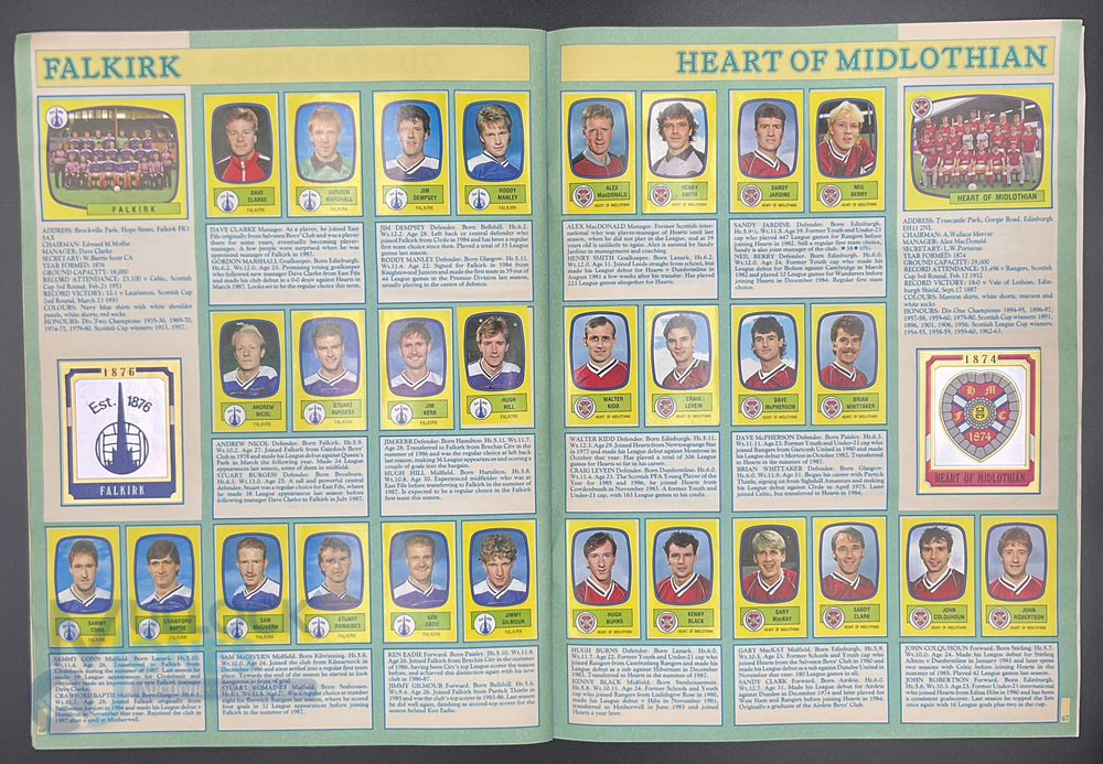 Panini Football Soccer Stars 1988 Sticker Album complete (Inside back cover has had the numbers - Image 7 of 7