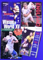 1997-2009 English Interest Rugby Programmes/Ticket (4): County Championship Finals, 1998, Cheshire v