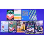 1966-2012 Irish Home Rugby Programmes (9): Issues v all the other 5/6 Nations except England, inc