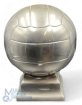 Aluminium full-size Football with attached stand