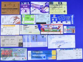 Selection of England International Football Tickets 23 UK Games and 22 from various countries. Note: