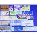 Selection of England International Football Tickets 23 UK Games and 22 from various countries. Note: