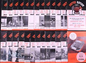 1964/65 Manchester Utd home programmes, complete season league and FAC (Chester, Stoke City,