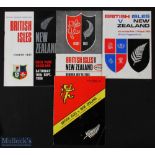 1966 British and I Lions Rugby Test Programmes (4): All four NZ tests, some large issues. VG