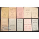 Selection of Andover FC home match programmes 1947/48 Winchester City, 1948/49 Portsmouth