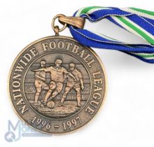 1996-1997 Nationwide Football League Division 2 Winners Medal Carlisle Utd former property of Warren