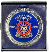 2002-2003 Hartlepool United FC Medal to commemorate promotion to Nationwide Division 2, limited