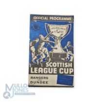 1948/49 Rangers v Dundee Scottish League Cup semi/final at Hampden Park 20 November 1948; slight