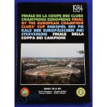 1984 European Final Liverpool v Roma, Italian FA black cover cup final edition, 120 pages; scarce