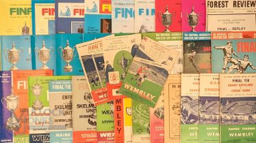 Collection of FA Amateur Cup Finals to include 1949, 1951, 1952, 1954, 1959, 1962 + Replay at