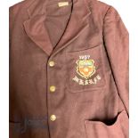 Mill Hill School London Rugby Football Blazer 1937 with crest to pocket named on label R E Money-