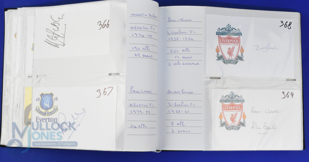 Volume of Football Player Autographs (individual signatures on white cards) to include Arsenal - Bild 2 aus 4