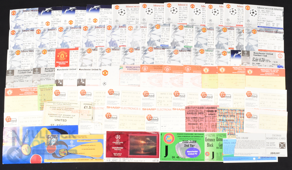 Collection of Manchester Utd match tickets to include Big Match 1991 European Cup Winners final - Bild 2 aus 3