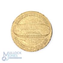 1962 Commemorative Chile World Cup Medal, base metal, size 3.6cm cm diameter