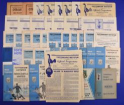Collection of Tottenham Hotspur match programmes 1926/1927 Derby County (12 March 1927) (ph), 1933/
