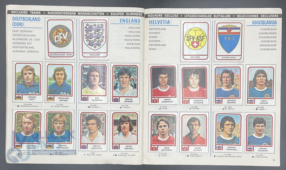 Panini FIFA World Cup Soccer Stars Argentina 1978 Sticker Album complete (scores have been filled in - Image 7 of 7