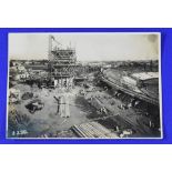 Construction of the Centennial Stadium, Uruguay Photograph with a partial view of the Olympic