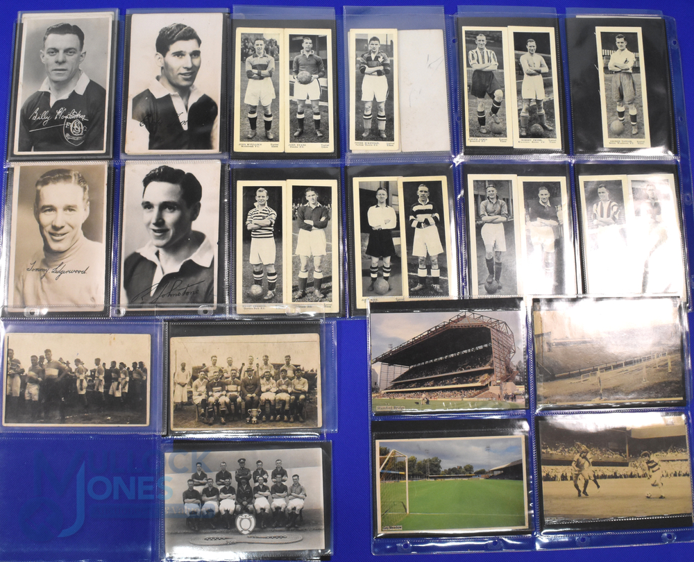 Album of Football Cards to include Topical Times late 1930s Panel Portraits (Triple issue- - Image 2 of 2