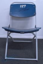 Wembley End of an Era Original 1966 Wembley seat signed by Geoff Hurst - Number 127, comes with