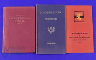 1942-1950 Rugby Literature (3): Two of the three popular Forsyth's reproduction and 'dummy'