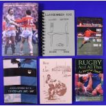 Rugby Books Selection (6): To inc Rugby and All That, M Johnson; Ammanford Centenary; Llangennech,