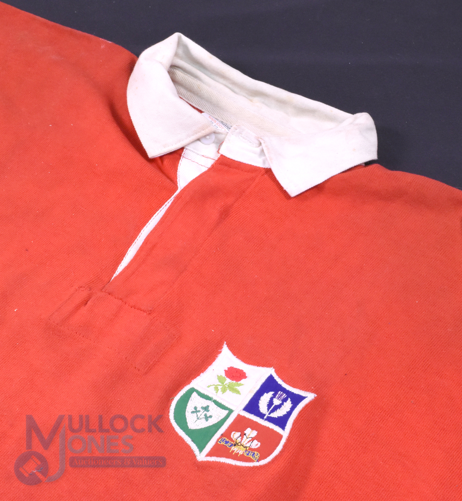 1980 Graham Price's British and Irish Lions Rugby Jersey: Iconic memorabilia, a scarlet Lions jersey