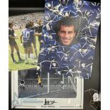 Peter Shilton signed photographs 40 x 30cm 3 in total all with COAs