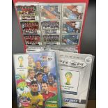 Panini Football Cards 2014 FIFA World Cup Brazil Prizm set of 201 in official album with one wrapper