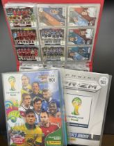 Panini Football Cards 2014 FIFA World Cup Brazil Prizm set of 201 in official album with one wrapper