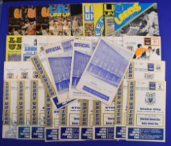 Collection of Leeds Utd home match programmes 1964/65 Chelsea, 1965/66 Sheffield Utd, Fulham, 1966/