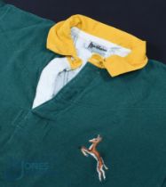 Rare: South Africa Legend Lionel Wilson's Boks Jersey & Socks, 1962: The lovely Springbok jersey