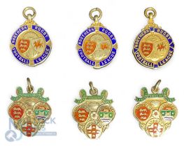 Brian Nordgren Wigan Rugby League medals, Six Medals comprising: 2 Challenge Cup Winner`s Medals and