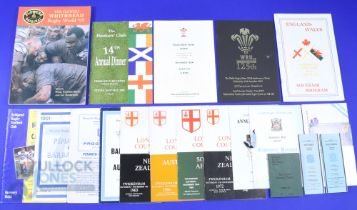 Rugby Miscellany (20): Whitbread Rugby World Book 1995 signed by Ieuan Evans and Ben Clarke;