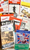 Mixed selection of Non-League Football Programmes from 1970s - 2000s from various teams - Willenhall
