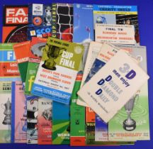 Collection of big match programmes to include FAC finals 1960, 1963, 1965, 1966, 1967, 1968 x 2,
